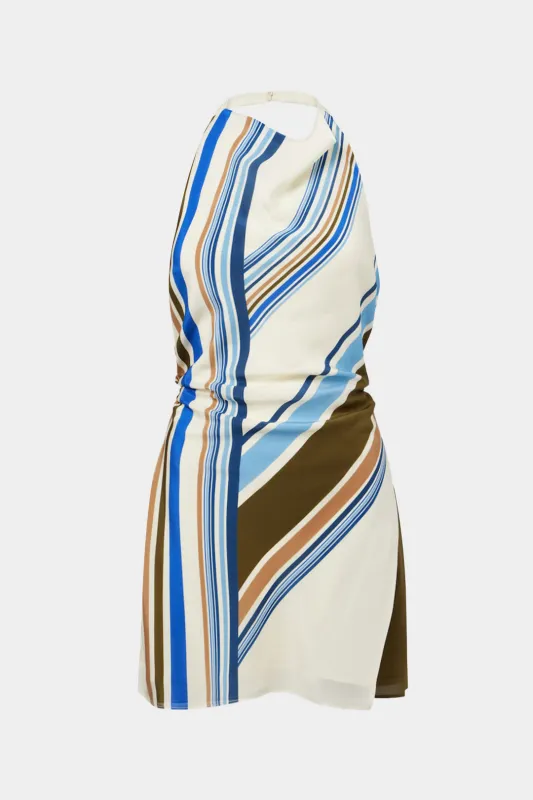 Stripes Print Sleeveless Mini Dress sold by Micas