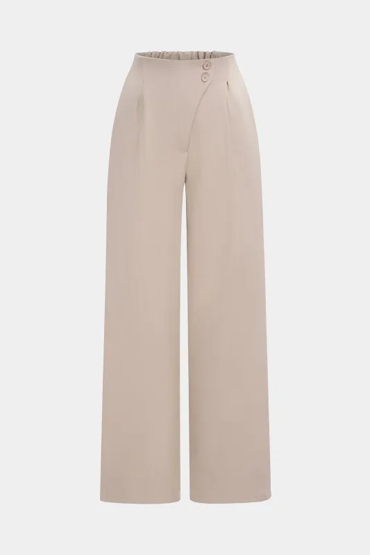 Høj talje asymmetriske knapbukser sold by Micas