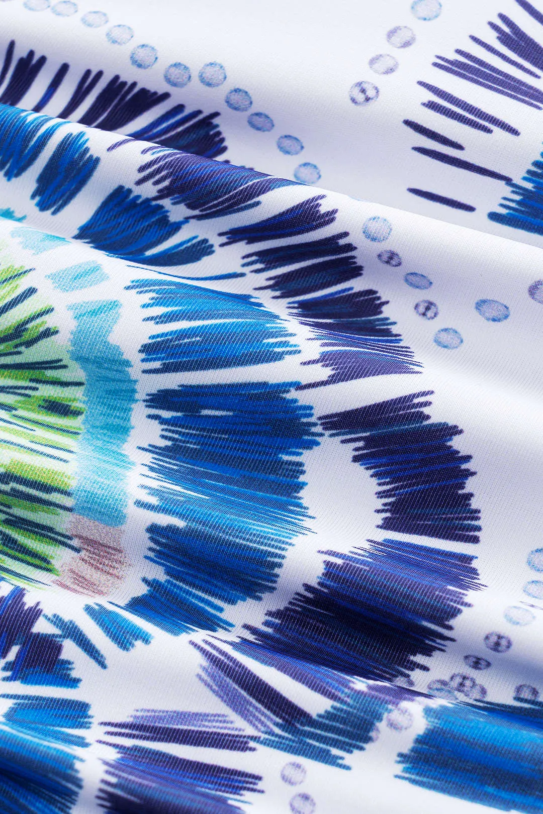 Illusion Print Asymmetrical Ruffle To-Pieces Bikini Set sold by Micas product image thumbnail 5