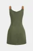 Metallic Decor Sleeveless Dress sold by Micas