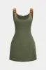 Metallic Decor Sleeveless Dress sold by Micas
