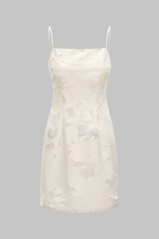 Ripped Sleeveless Mini Dress sold by Micas