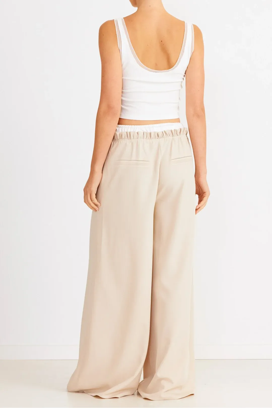 Wide Leg Tie-Up Trousers sold by Micas product image thumbnail 2