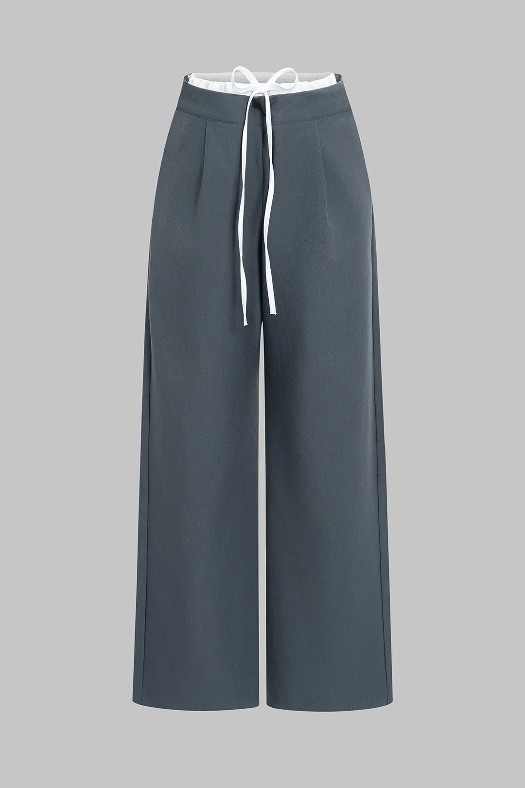 Tie-Up Patchwork Trousers sold by Micas