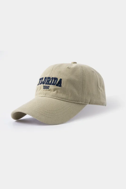 Letter Embroidery Baseball Cap sold by Micas