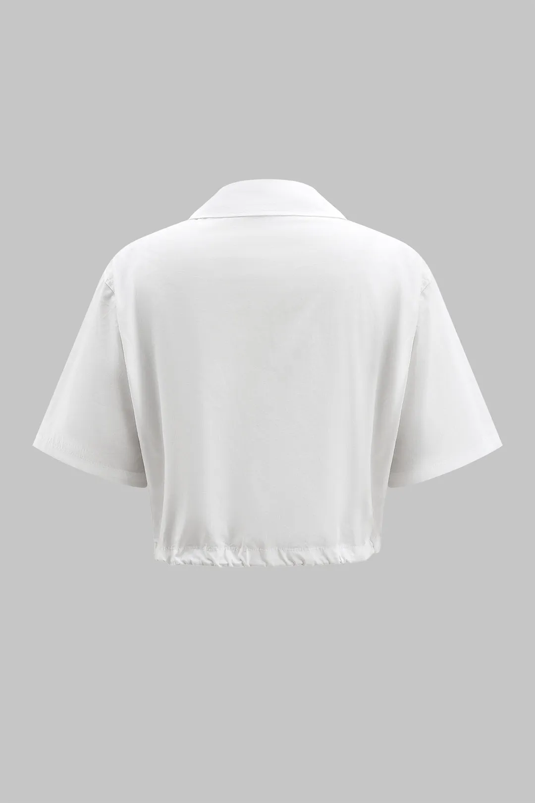 Retro lomme design kortærmet skjorte sold by Micas product image thumbnail 2