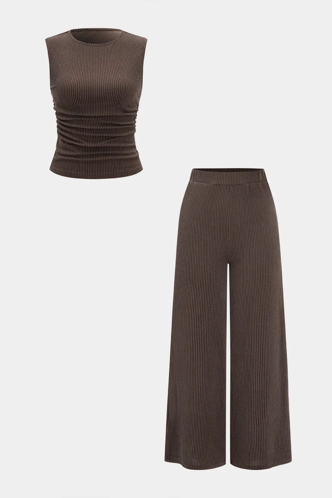 Tank top og høje talje bukser sold by Micas