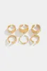 Uregelmæssig rynket åben ring sold by Micas