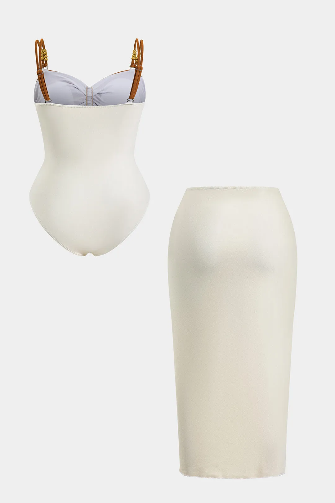 Plus størrelse udskåret bikini sæt sold by Micas product image thumbnail 2