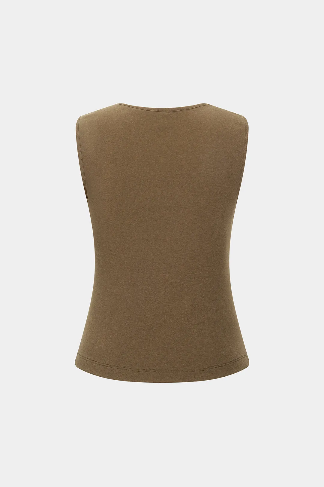 Patchwork ærmeløs tank top sold by Micas product image thumbnail 2