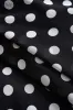 Polka Dots Print Chiffon Halter Neck Backless Sleeveless Mini Dress sold by Micas