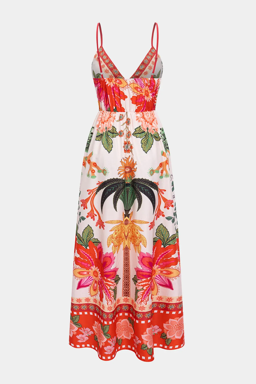 Blomsterblade Print Rem Slip Midi Dress sold by Micas product image thumbnail 2