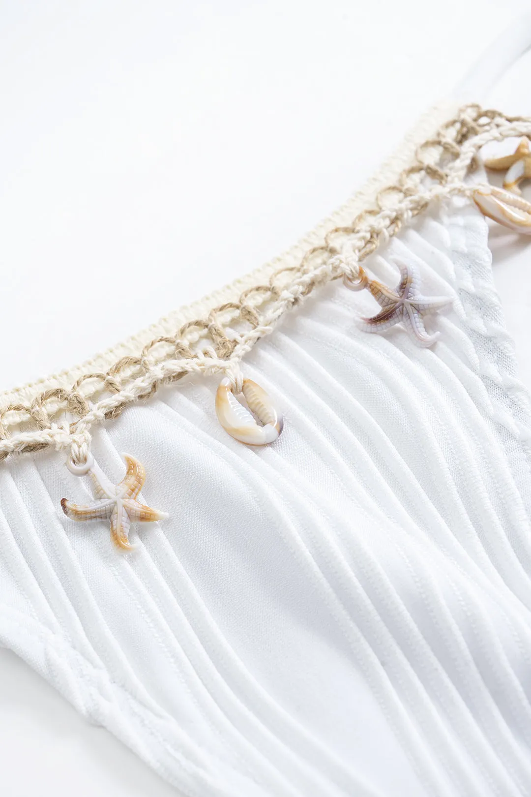 Fringe Beaded Shell Bikini Set sold by Micas product image thumbnail 3