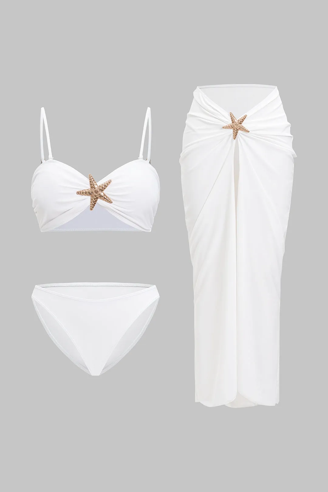 Metallisk indretning Bikini Set sold by Micas