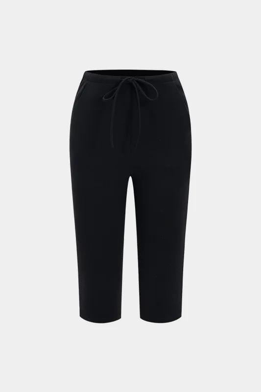 Solid Drawstring Shorts sold by Micas