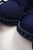 Denim aftagelig kædekorsetrør top sold by Micas