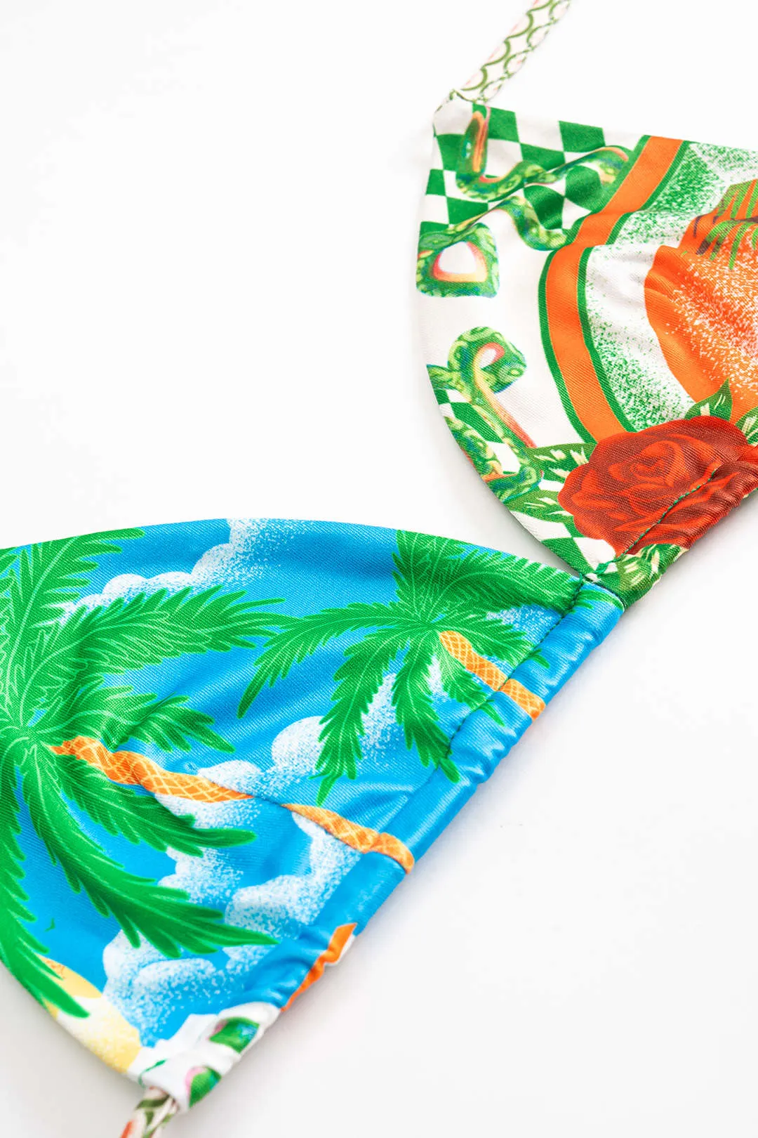 Beach Floral Print Bikini Set sold by Micas product image thumbnail 4