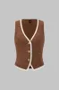 Metallic Patchwork Tank Top sold by Micas