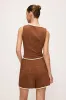 Metallic Patchwork Tank Top sold by Micas