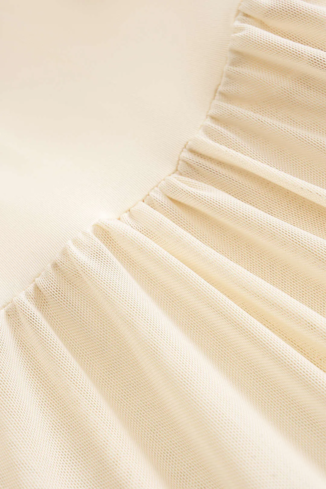 Ruched Patchwork Top And Skirt Set sold by Micas product image thumbnail 5