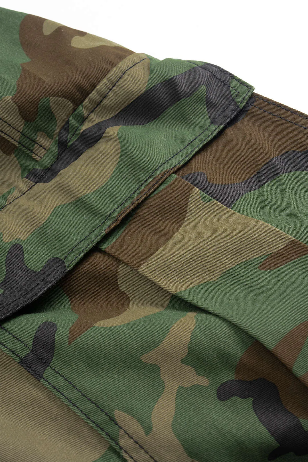 Camo Print Denim Pocket Trousers sold by Micas product image thumbnail 4