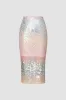 Sequin Embellished Midi Skirt sold by Micas