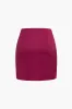 Button Decor Mini Skirt sold by Micas