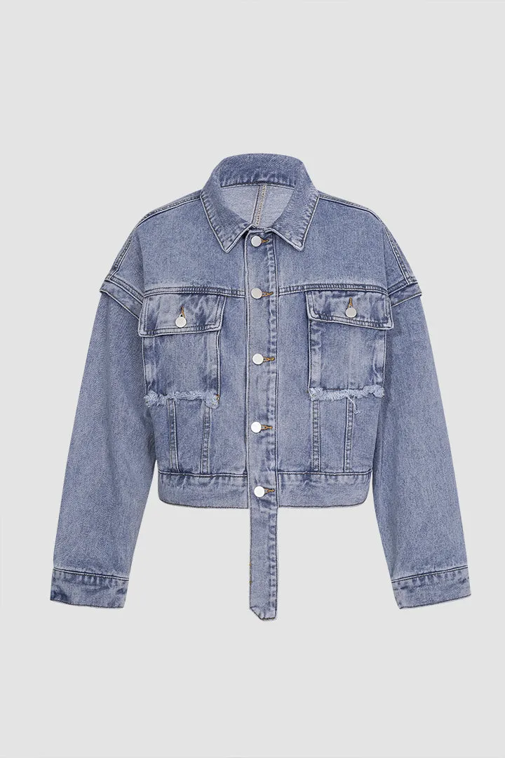 Basic Denim Jacket sold by Micas