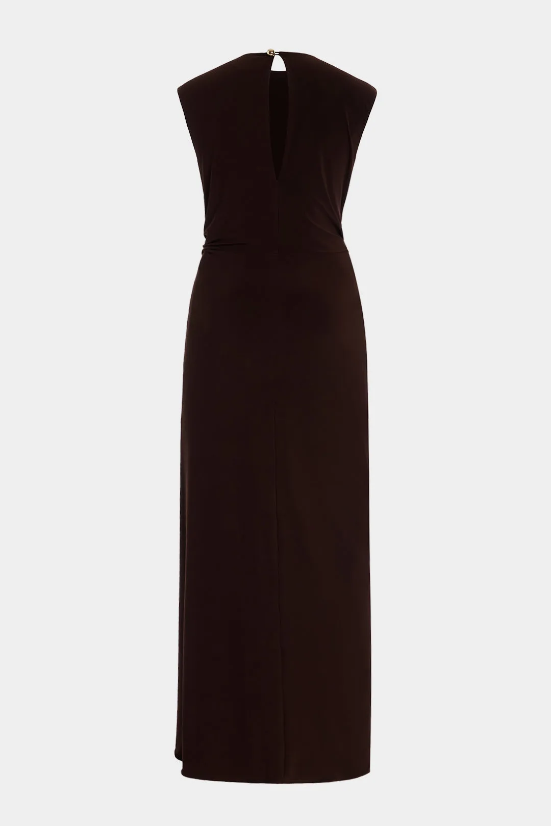 Ruched Sleeveless Maxi Dress sold by Micas product image thumbnail 2