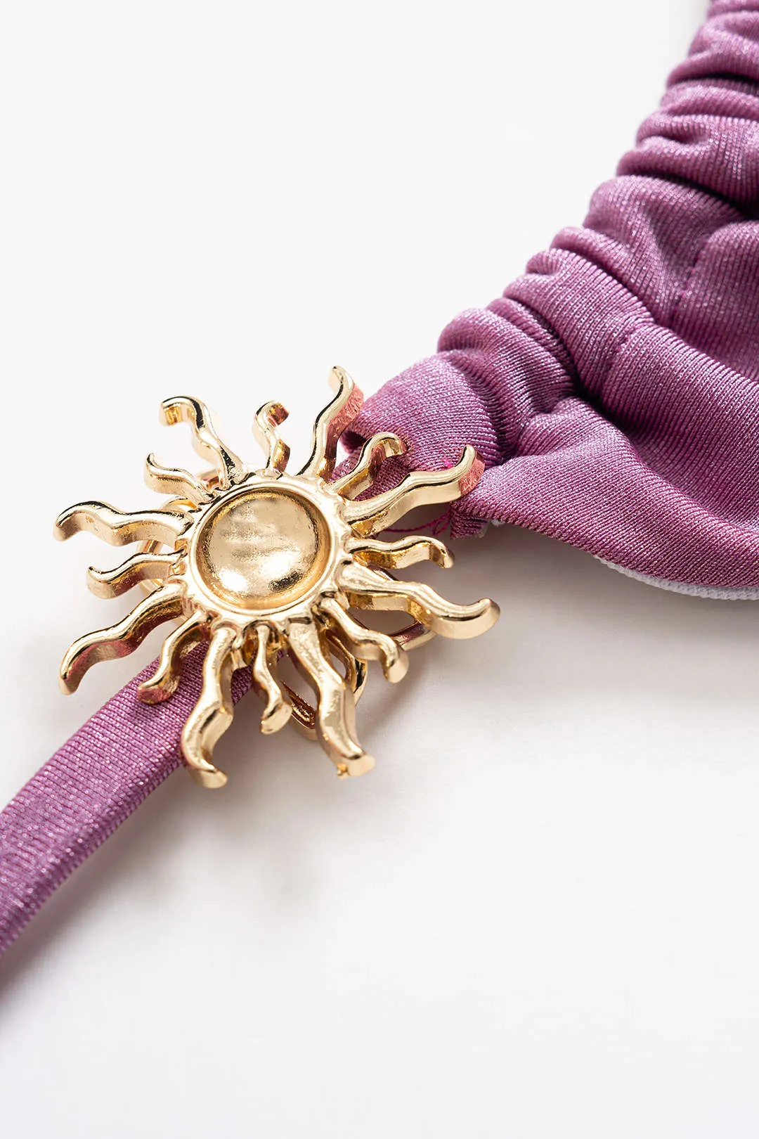 Metallic Decor 3-Piece Bikini Set sold by Micas product image thumbnail 3