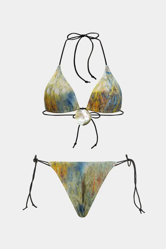 Watercolor Print Bikini Set sold by Micas