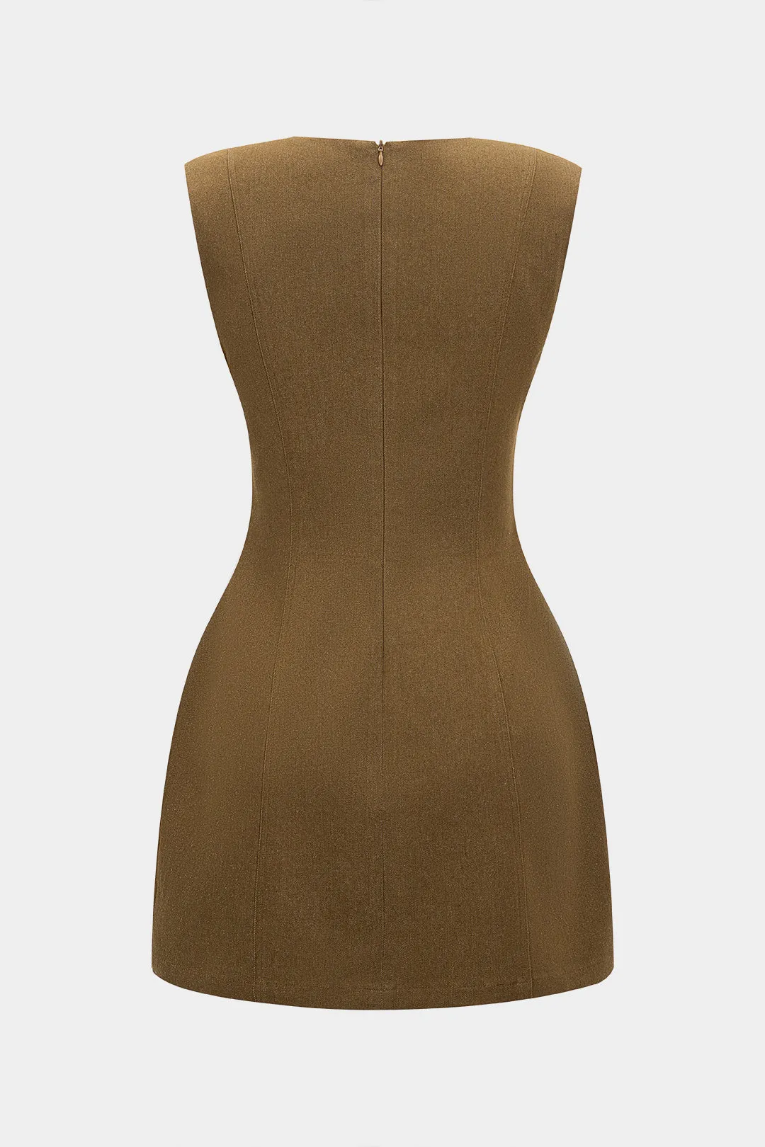 Sleeveless V-Neck Mini Dress sold by Micas product image thumbnail 2