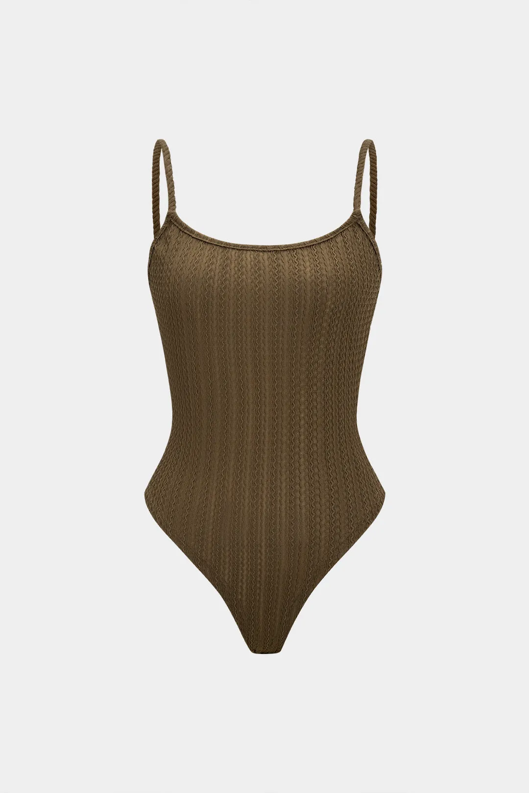 Basic Mesh Panel Sleeveless Bodysuit sold by Micas
