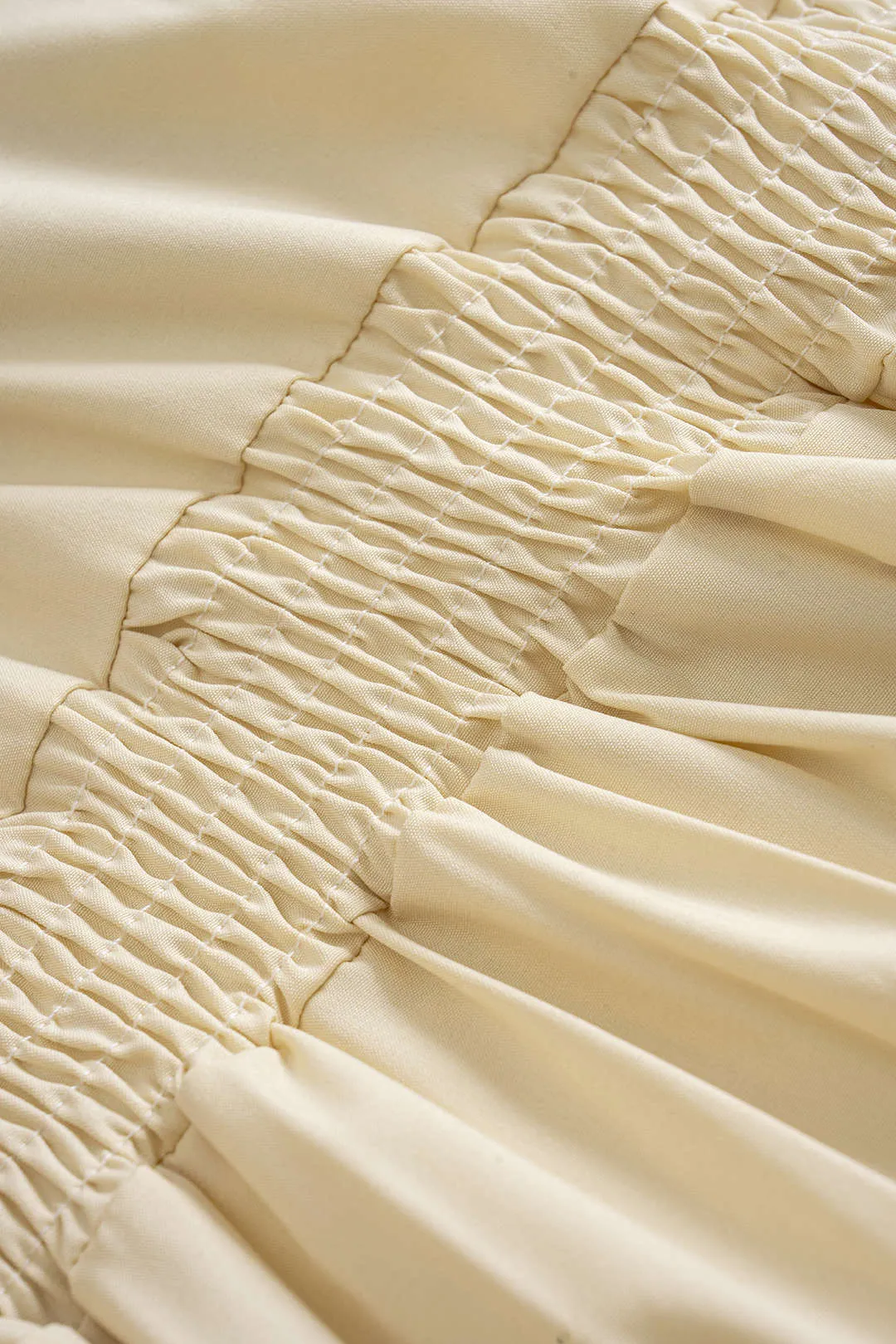 Knotted Pleated Tie-Front Short Sleeve Jumpsuit sold by Micas product image thumbnail 4