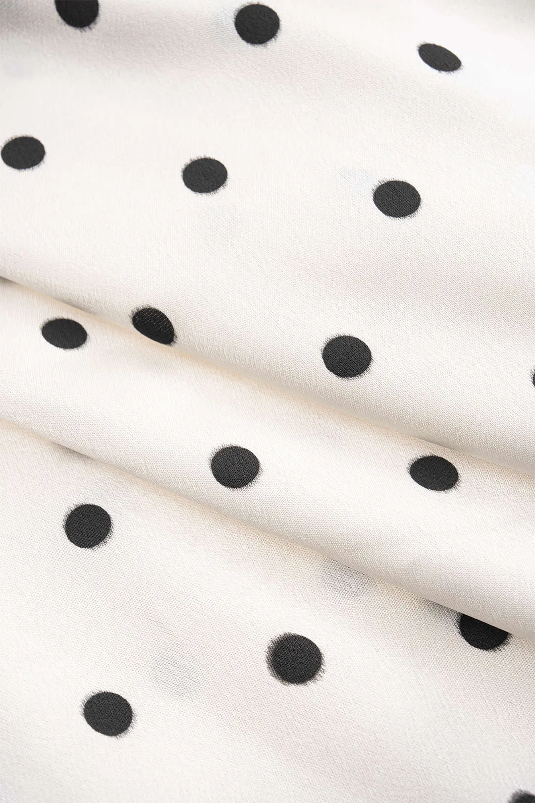 Polka Dots Print Tie Back Halter Neck Backless Sleeveless Mini Dress sold by Micas product image thumbnail 4