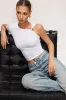 Asymmetrical Metallic Twist Knot Short Sleeve T-Shirt sold by Micas
