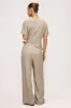 Crossed Pleated Short Sleeve T-Shirt sold by Micas