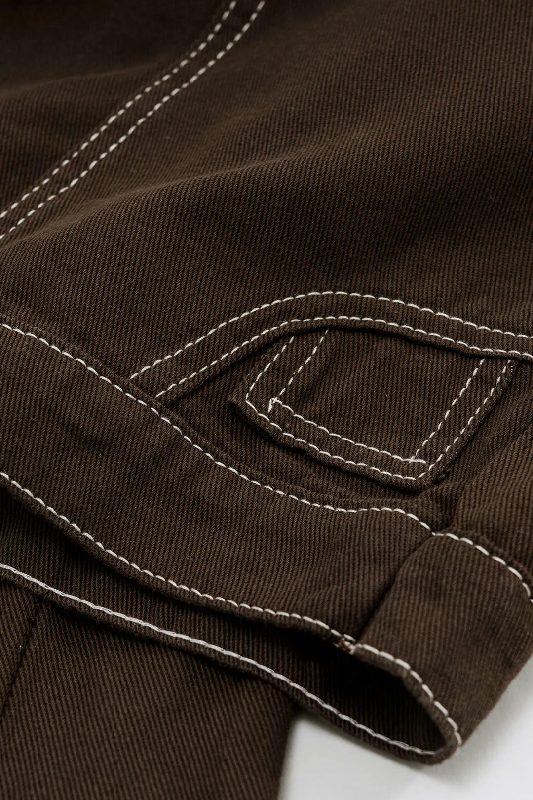 Denim Seamdetail High Waist Straight Leg Jeans sold by Micas product image thumbnail 4