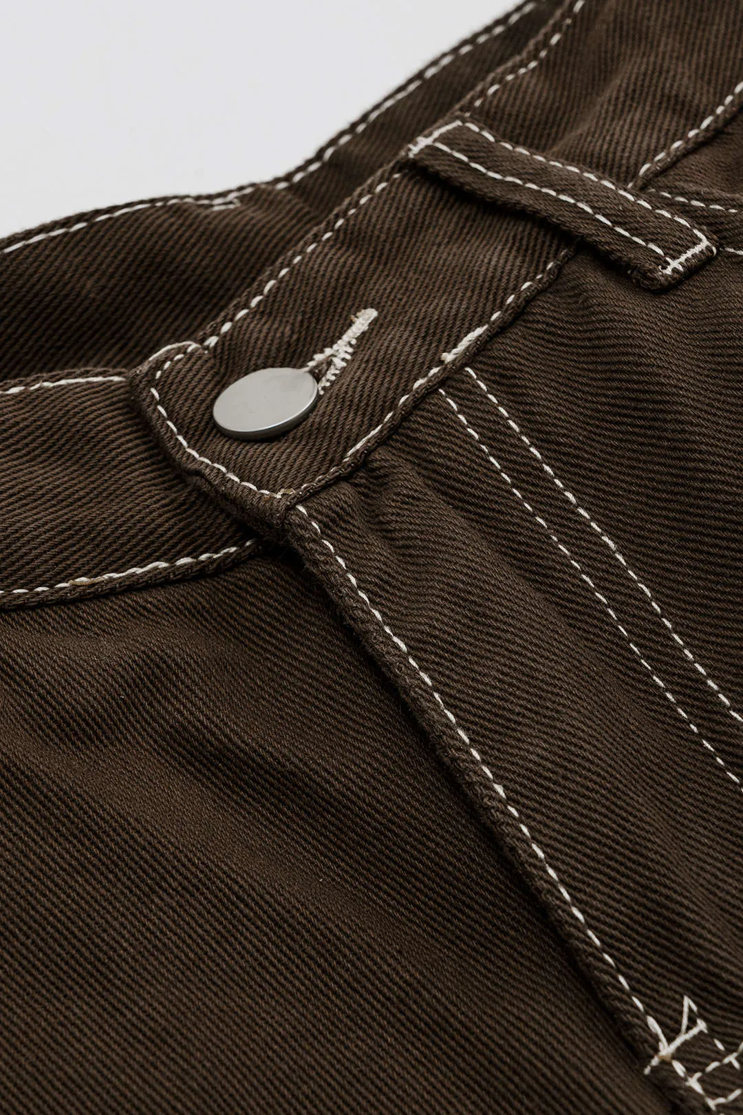 Denim Seamdetail High Waist Straight Leg Jeans sold by Micas product image thumbnail 3