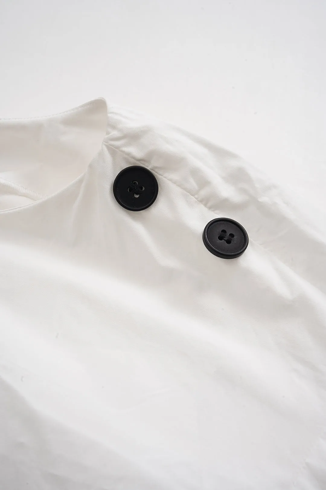 Solid Button Decor Belted Shirt sold by Micas product image thumbnail 3