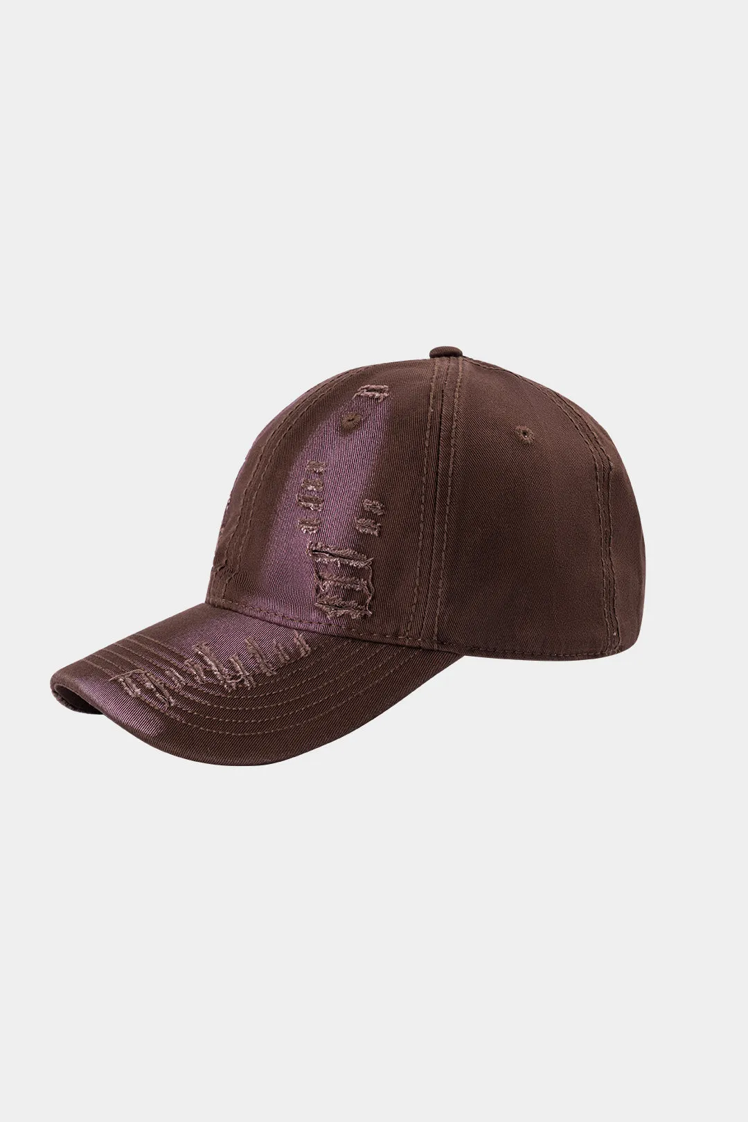 Vasket rippet baseball cap sold by Micas