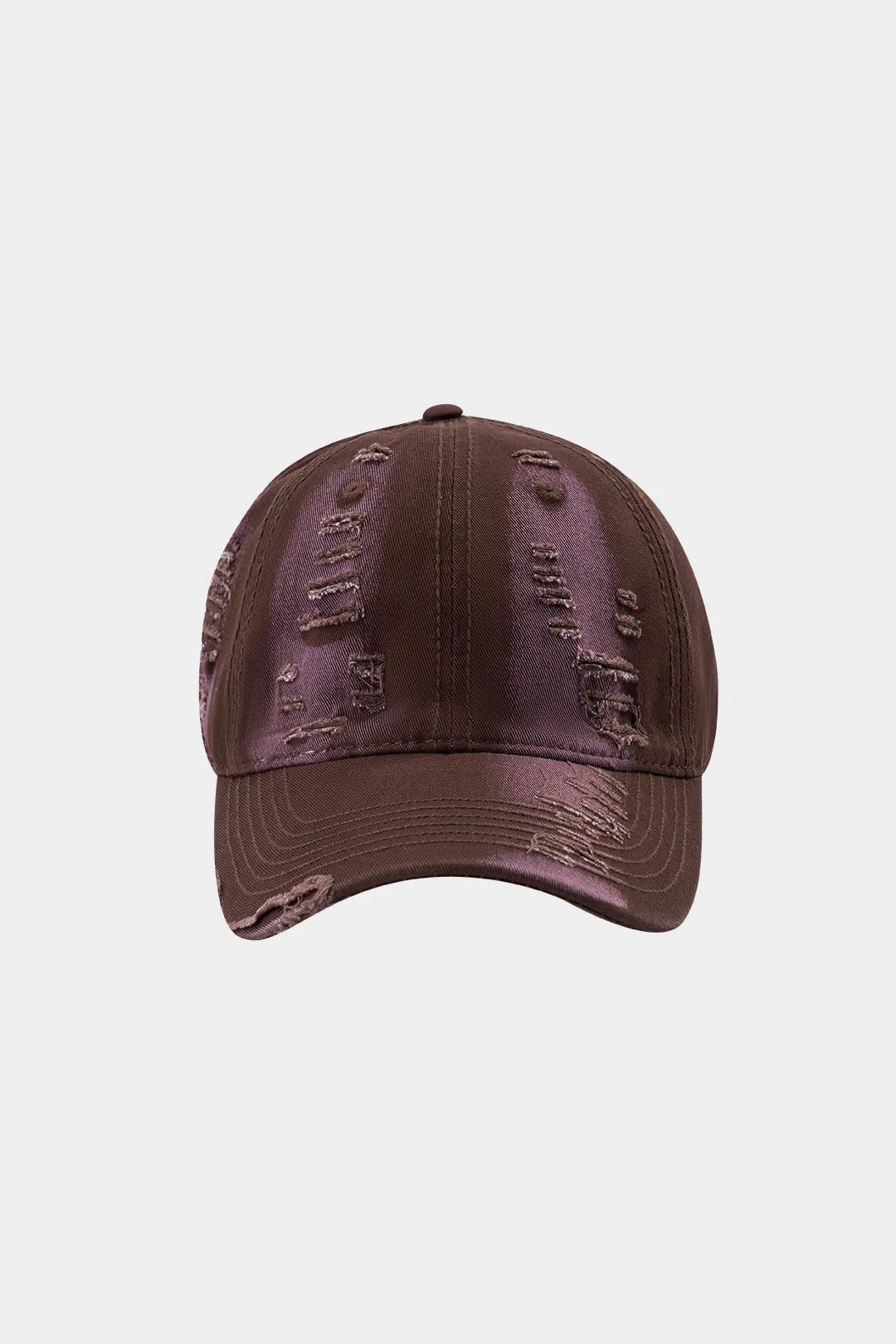 Vasket rippet baseball cap sold by Micas product image thumbnail 2