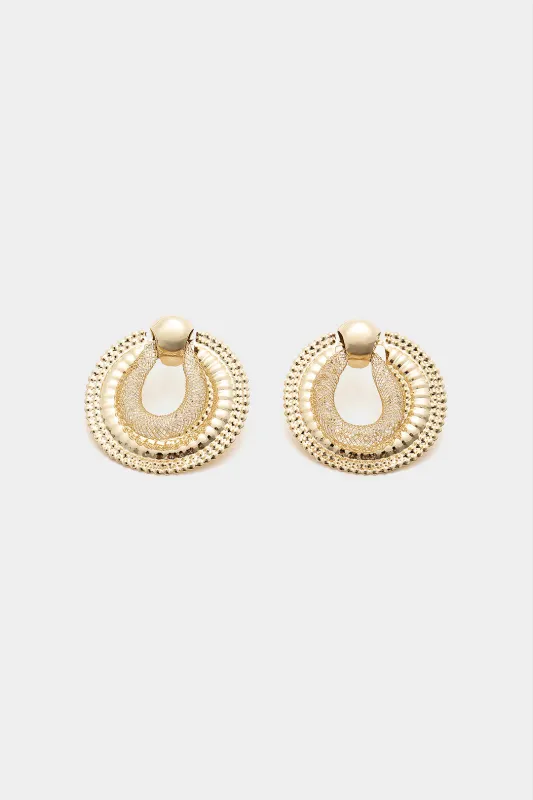 Hollow Circular Earring sold by Micas