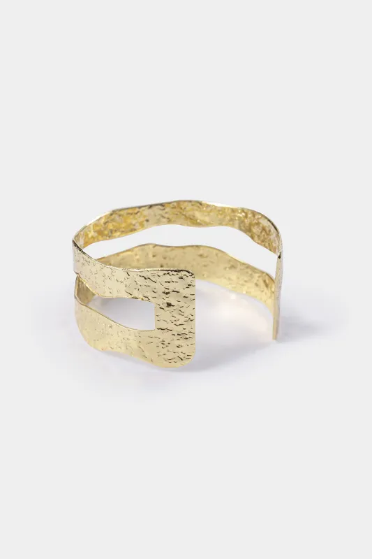 Double-Layer Open Adjustable Bracelet sold by Micas