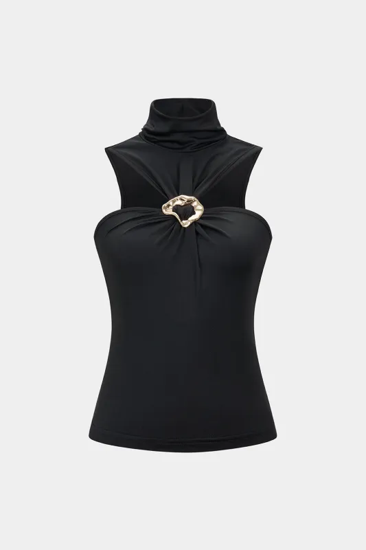 Metallic Decor Tank Top sold by Micas