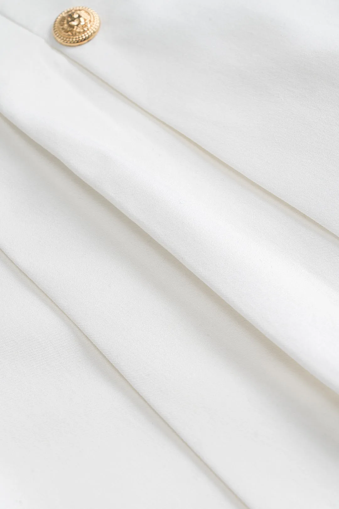 High Waist Button Detail Zipper Skirt sold by Micas product image thumbnail 4