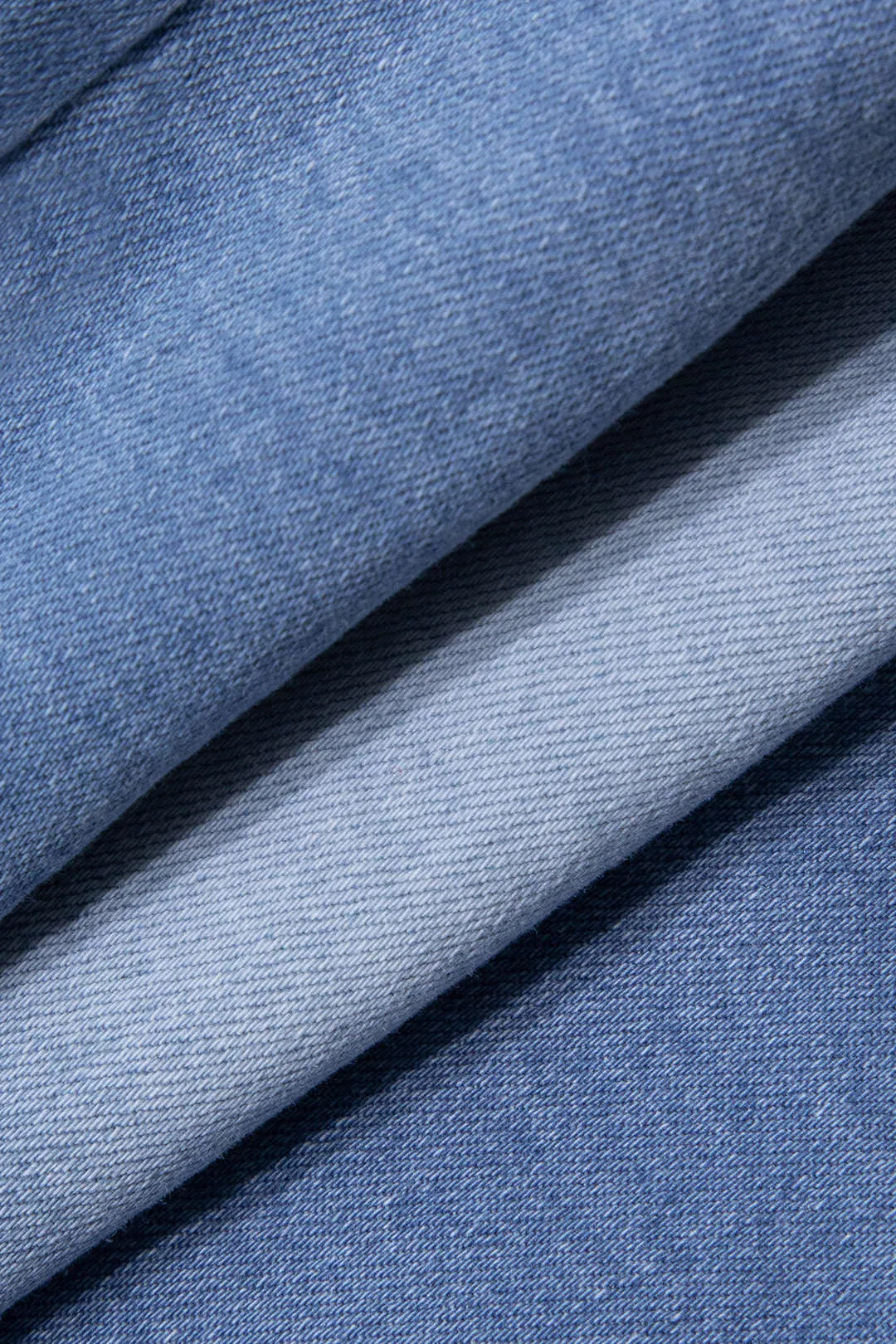 Denim Fringe Hem Shorts sold by Micas product image thumbnail 3