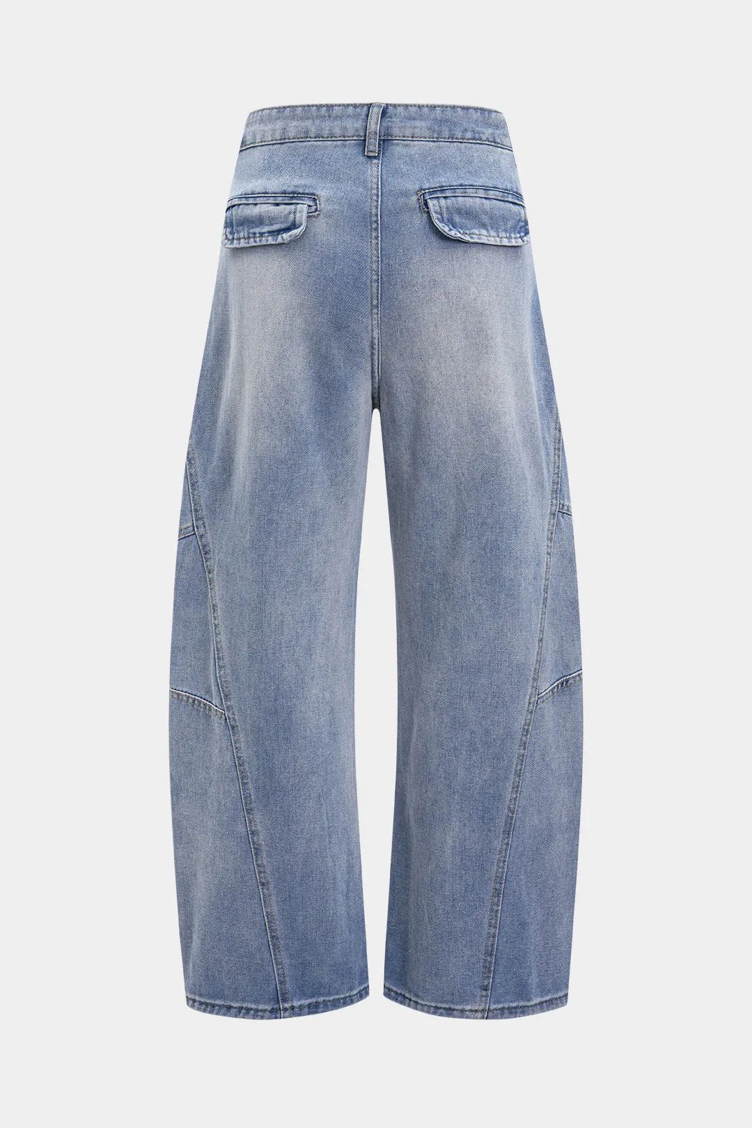Denim Wide Leg Jeans sold by Micas product image thumbnail 2