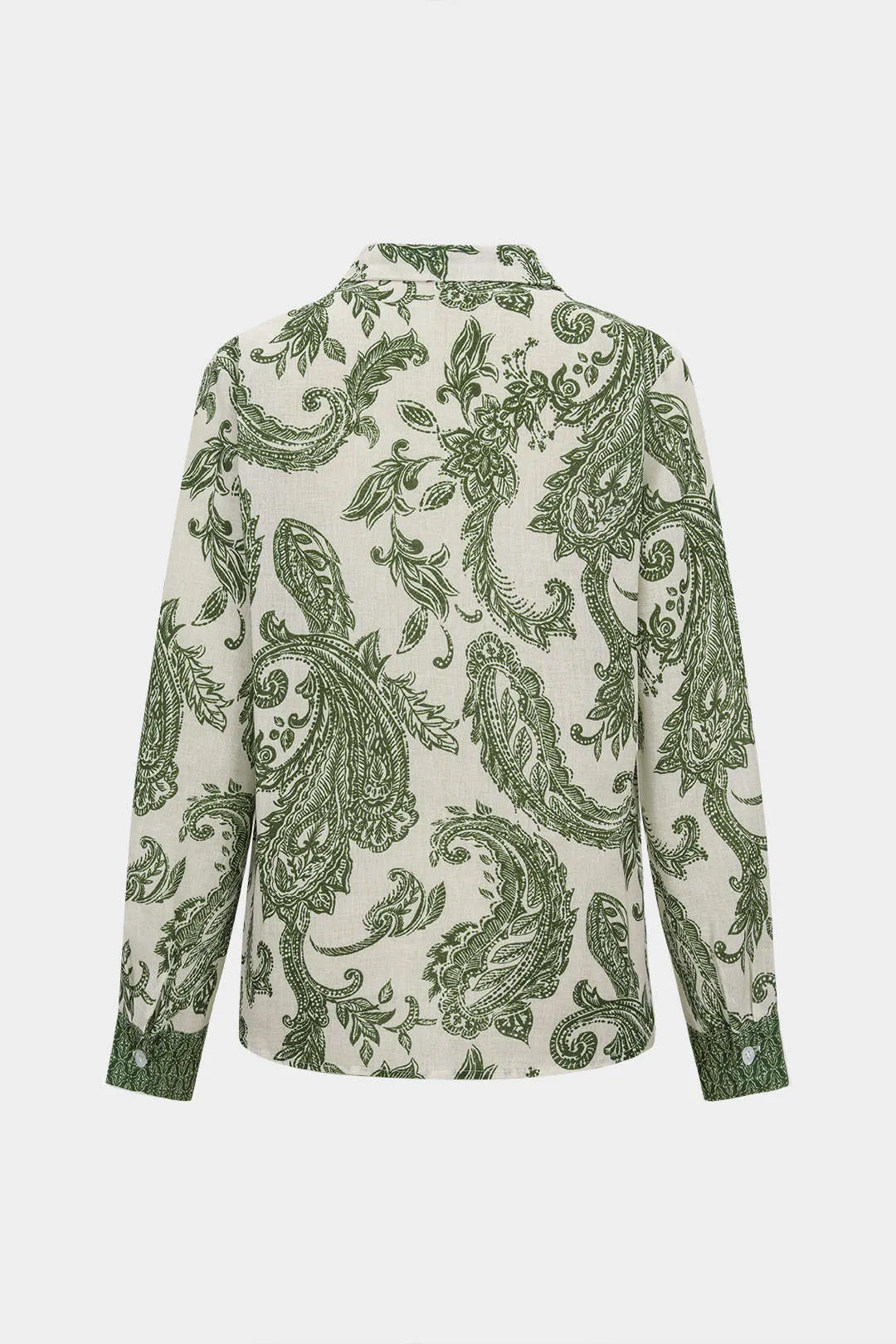 Floral Print Long-Sleeve Shirt sold by Micas product image thumbnail 3
