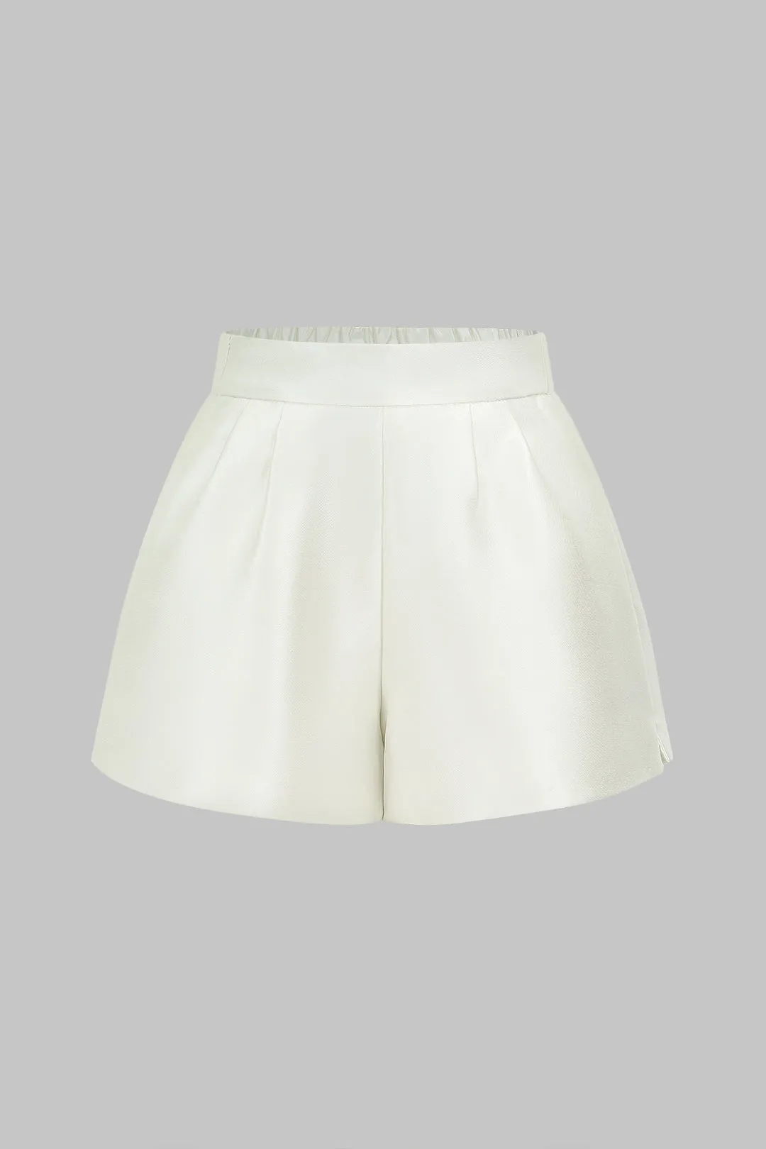 Satin High Waist Wide Leg Shorts sold by Micas product image thumbnail 3
